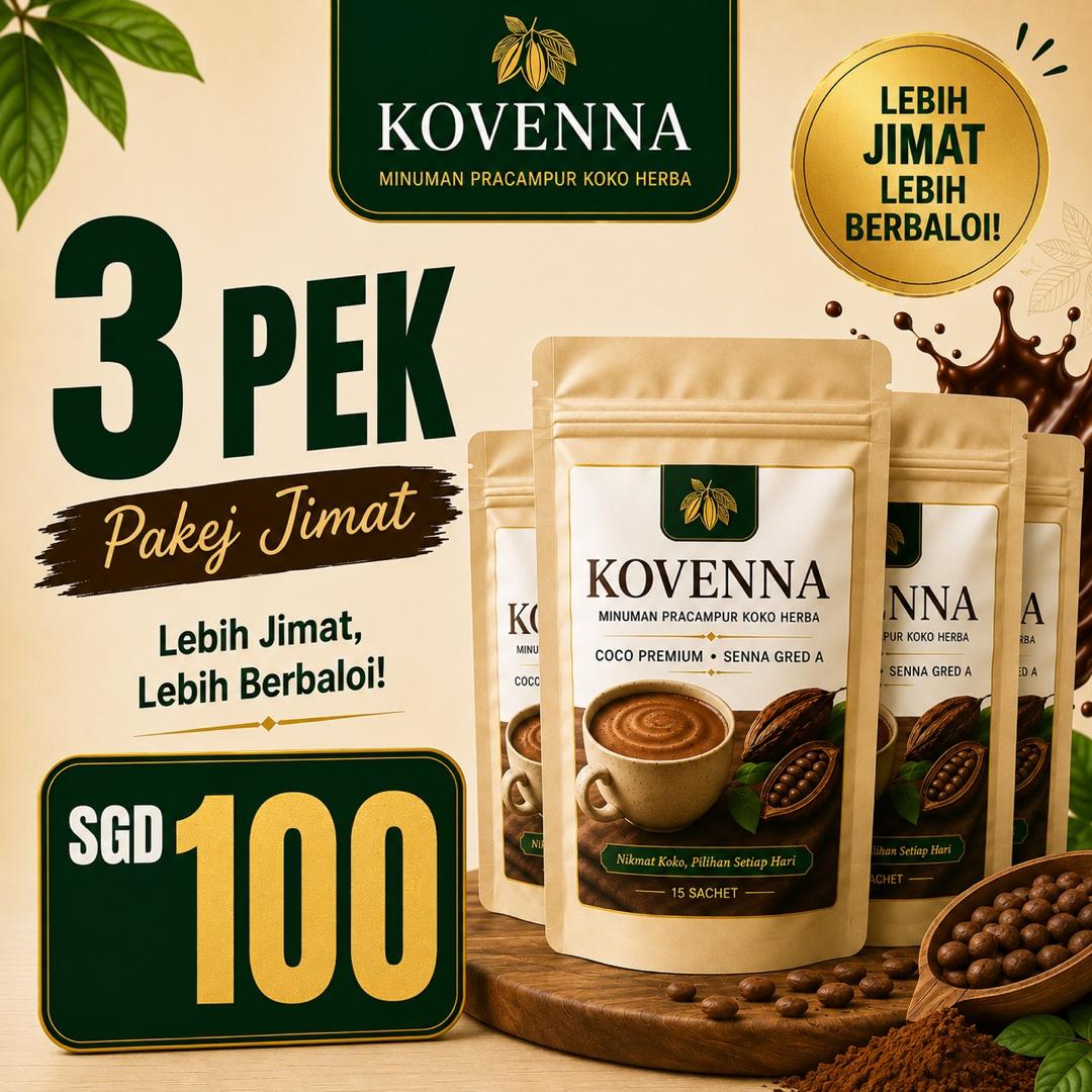 3 Pek Kovenna